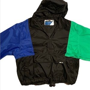 Wind breaker jacket.